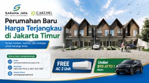 Perumahan Baru Harga Terjangkau di Jakarta Timur