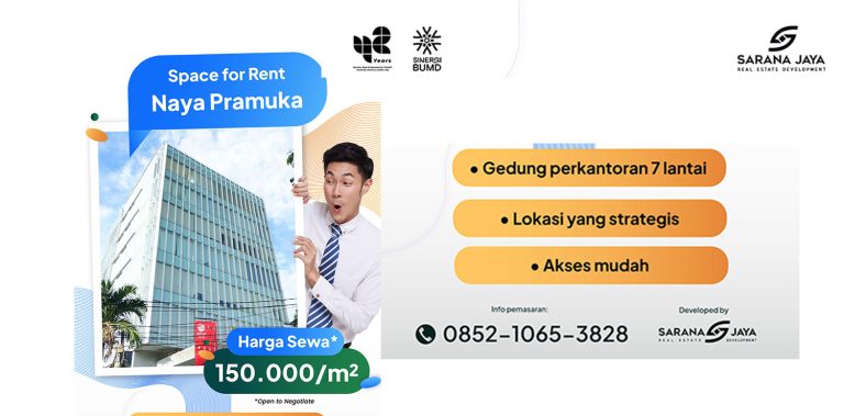 Office Space Gedung di Jakarta Siap Pakai