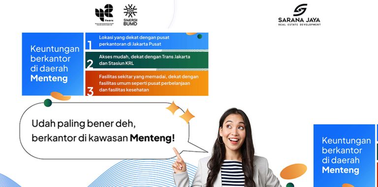 Sewa Kantor Office di Menteng Jakarta Pusat Paling Strategis