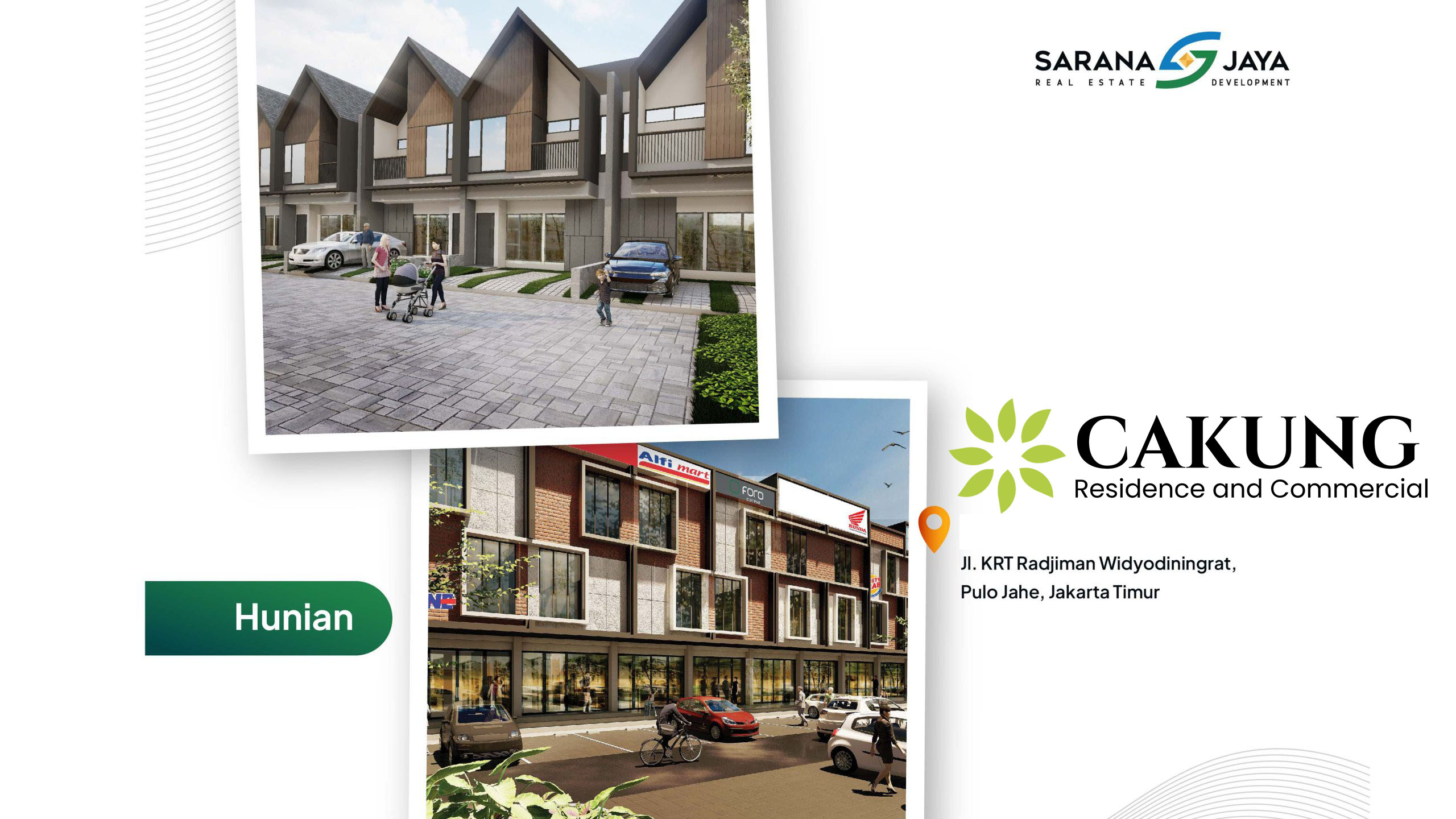Rumah Hunian 3 Kamar diJual Cakung Residence and Commercial