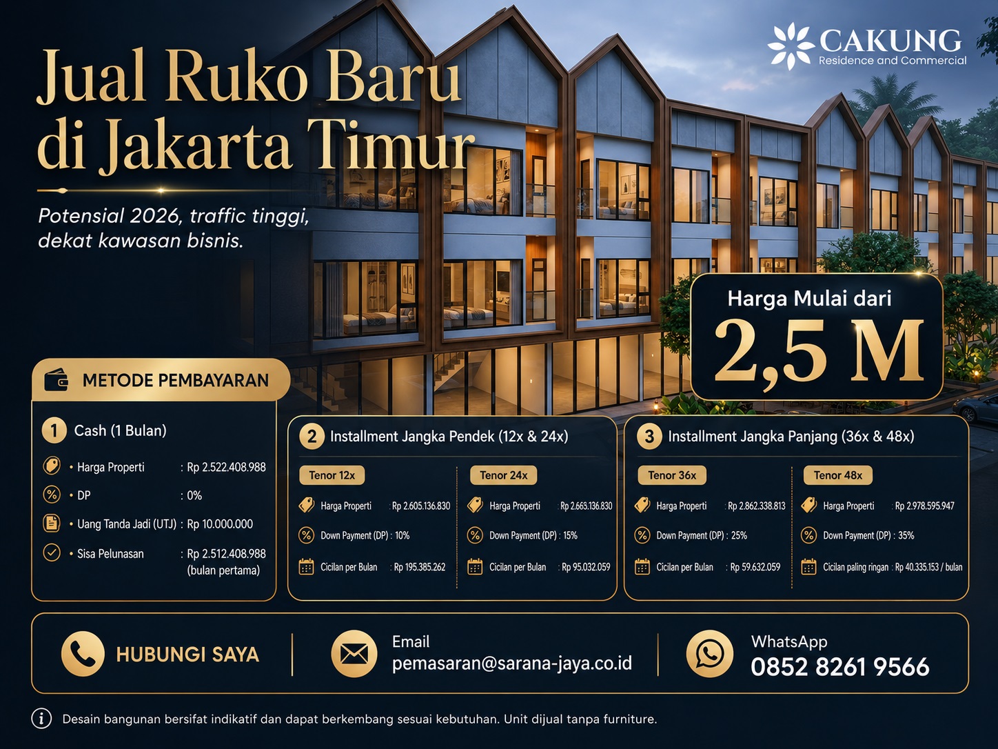 Jual Ruko Baru di Jakarta Timur Jual Ruko Baru di Jakarta Timur Potensial 2026 Dengan Traffic Tinggi Serta Dekat Kawasan Bisnis
