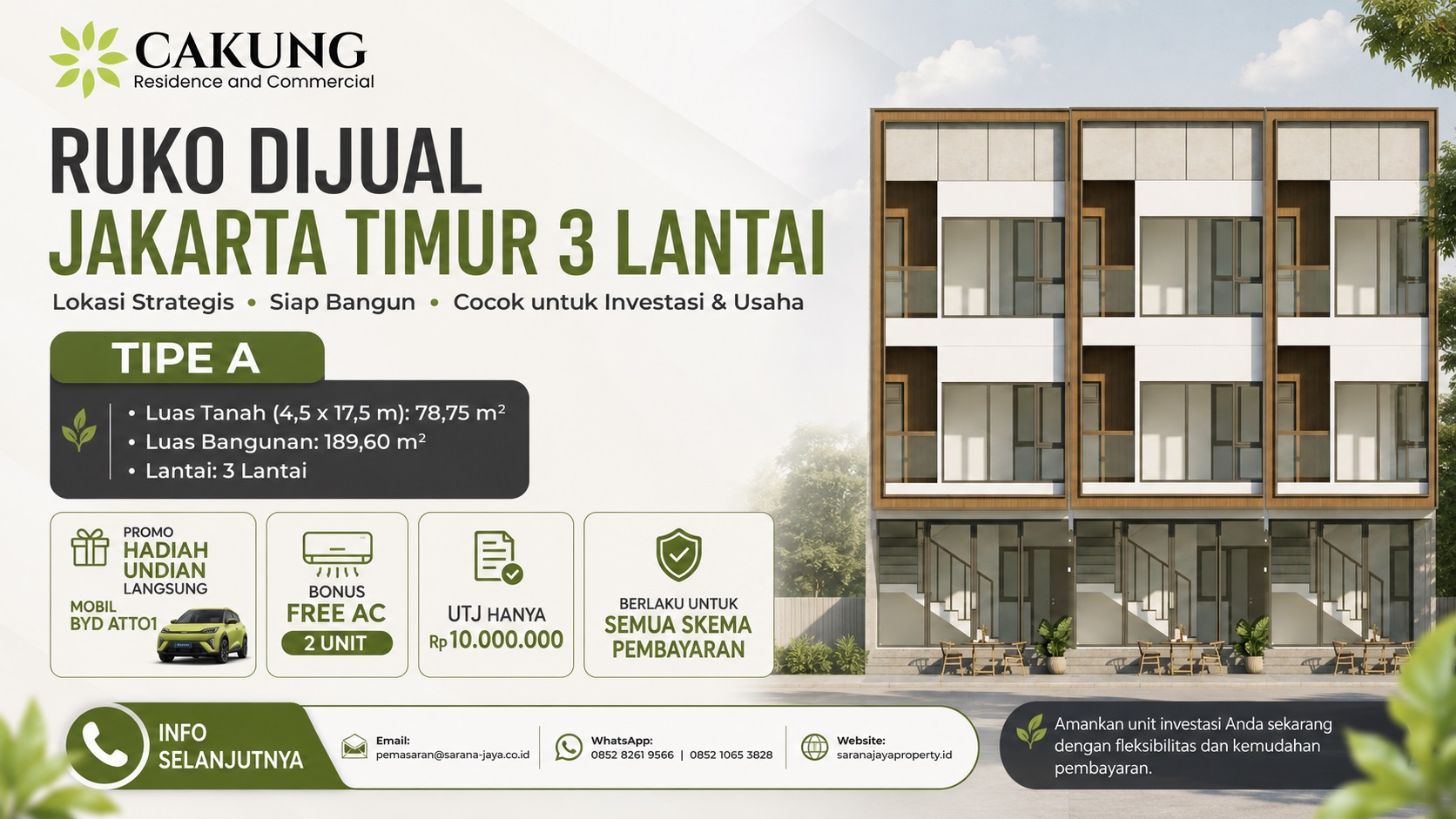 Ruko diJual Jakarta Timur 3 Lantai Terbaik Ruko diJual Jakarta Timur 3 Lantai Terbaik