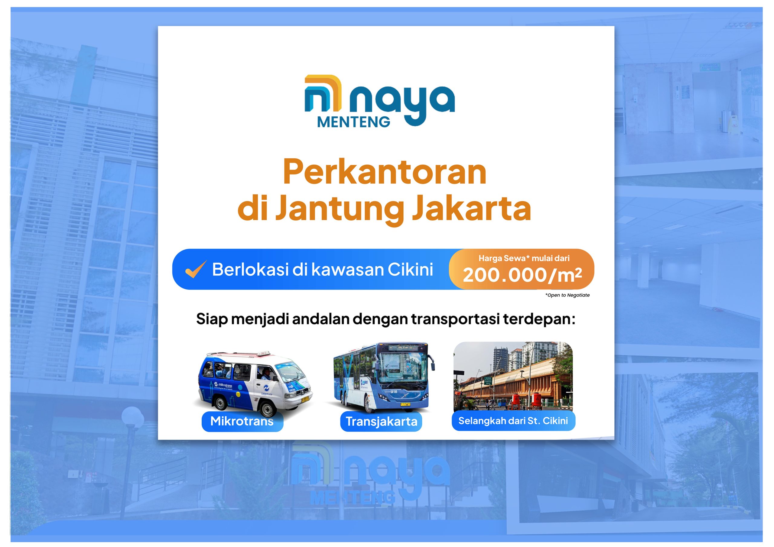 Sewa Kantor Murah Jakarta Pusat