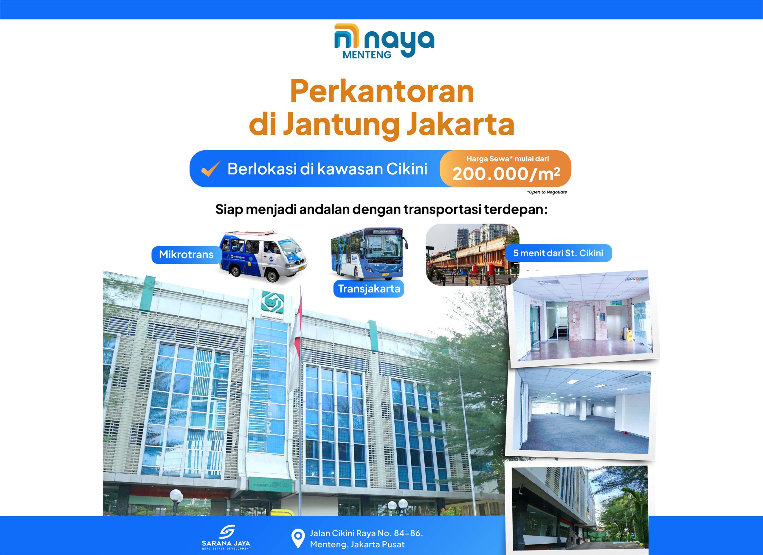 Sewa Office Space di Kawasan Menteng Sewa Office Space di Kawasan Menteng