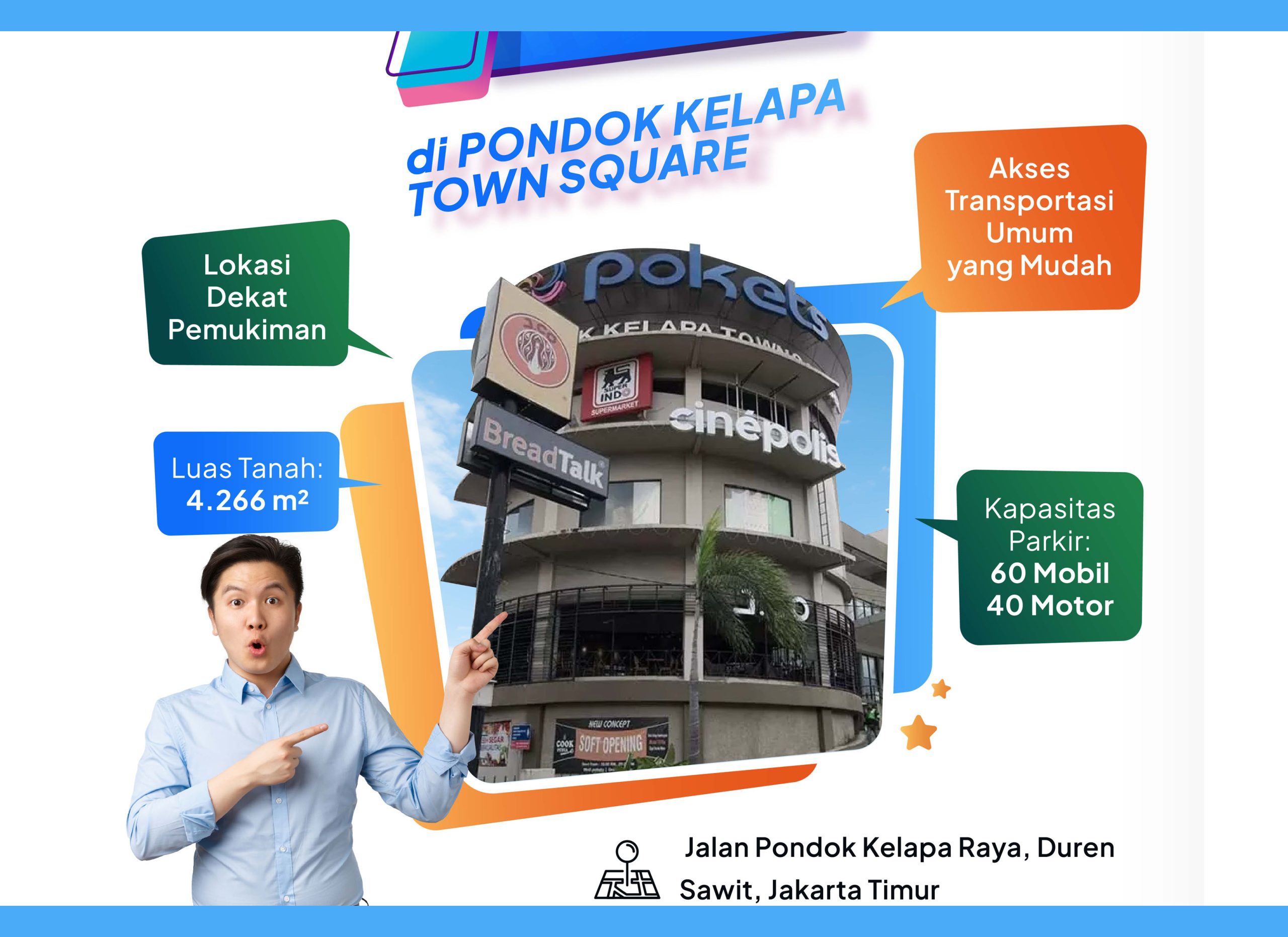 Sewa Tenant Dalam Mall 200 Ribu