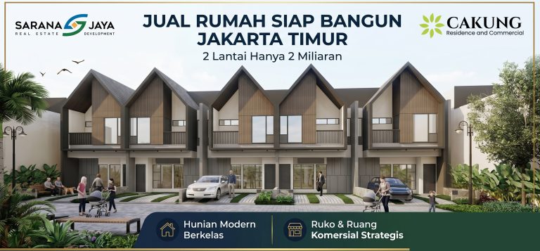 Rumah Kavling Siap Bangun di Jakarta Timur