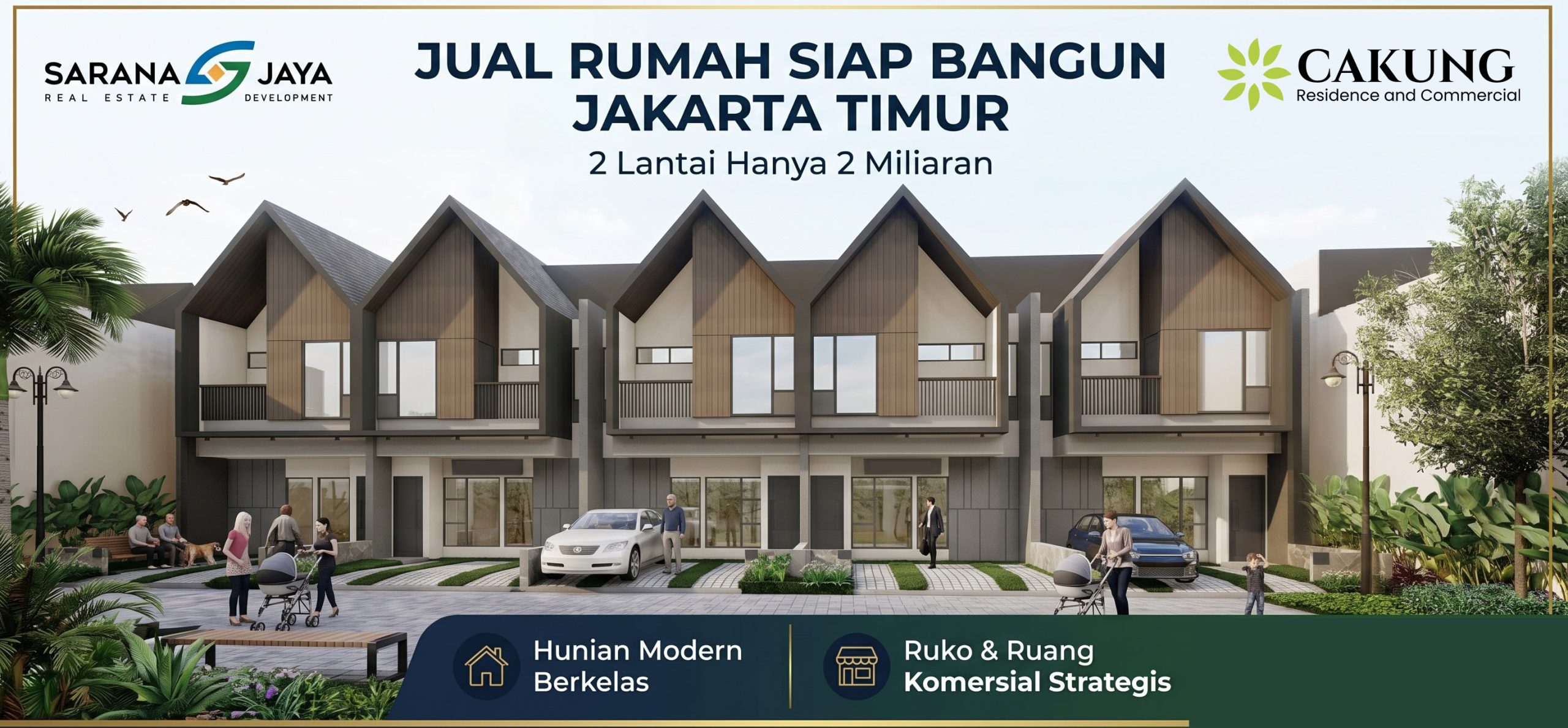 Rumah Kavling Siap Bangun di Jakarta Timur