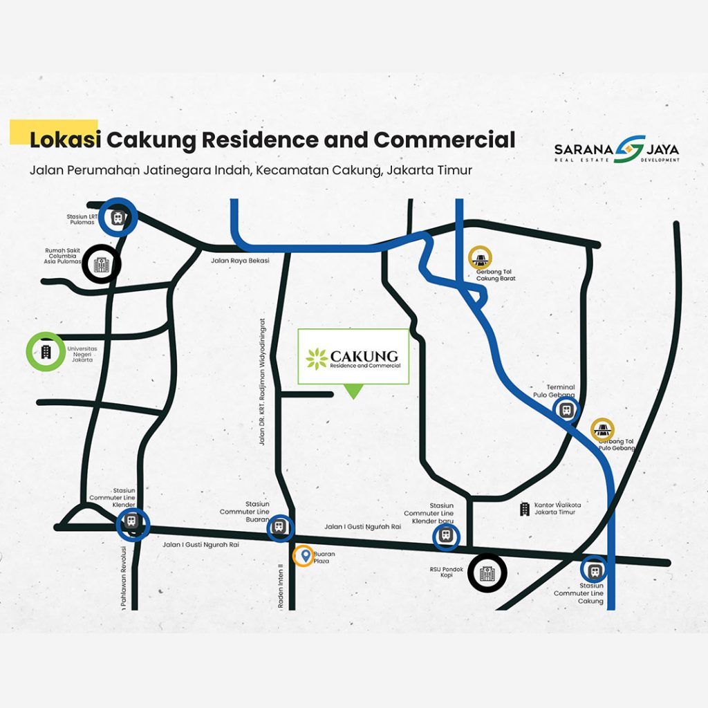 Lokasi Ruko Cakung Residence and Commercial