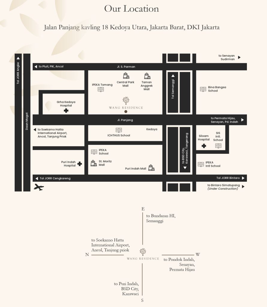 maps apartemen wang residence