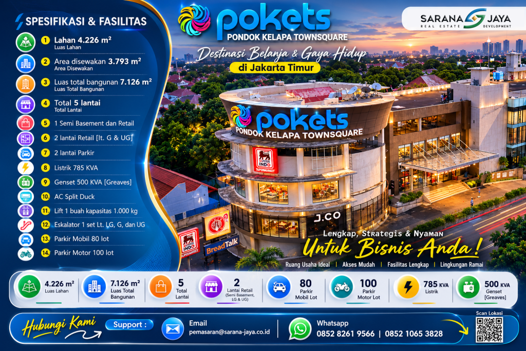 Mall Pokets Pondok Kelapa Jakarta Timur