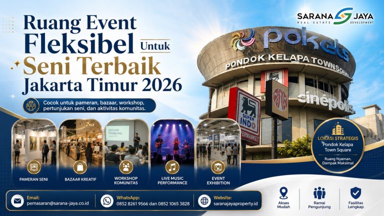 Ruang Event Fleksibel Untuk Seni