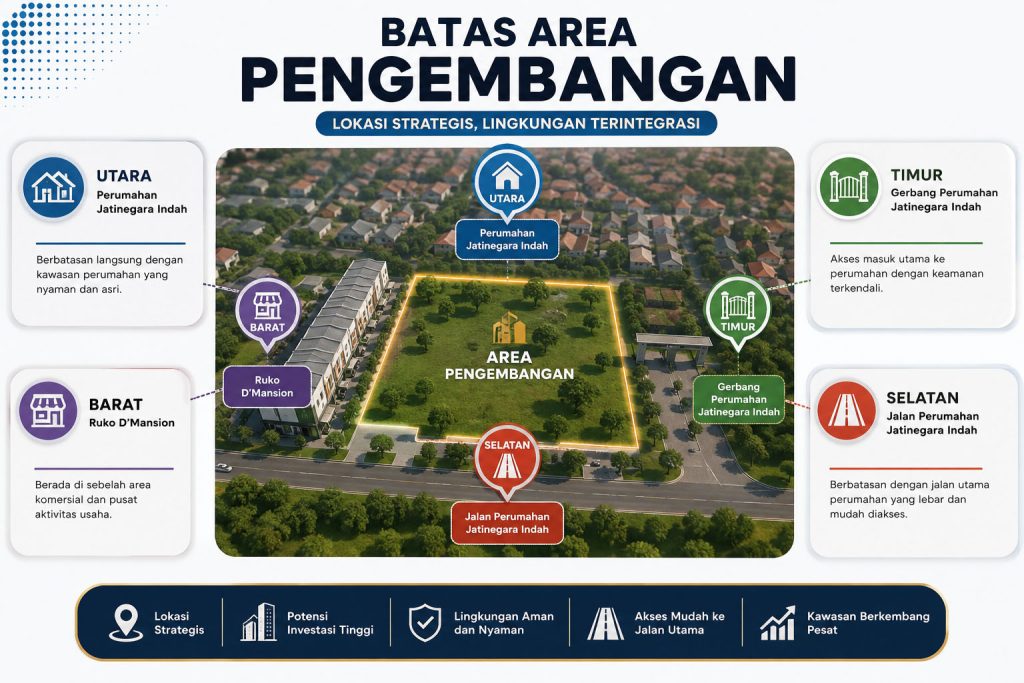 Batas Area Pengembangan Cakung Residence and Commercial